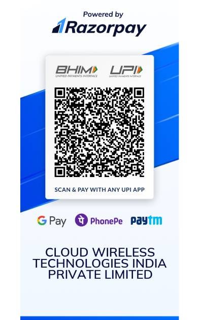 PAY VIA QR CODE